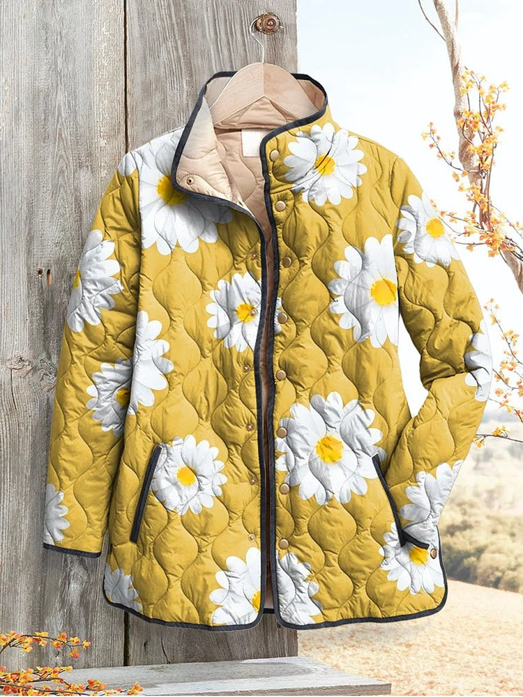 Lois & Tom's - Charming Daisy Pattern Women's Jacket