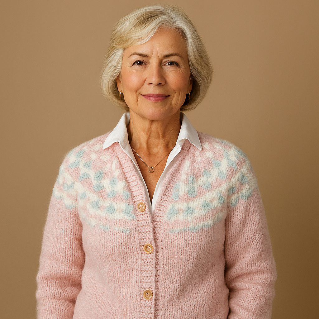 Lois & Tom's  - Classic Icelandic Wool Vintage Cardigan