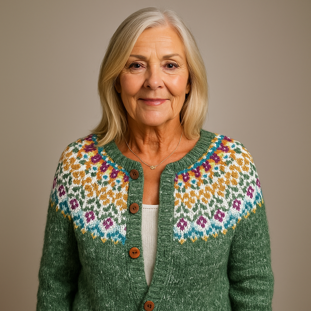 Lois & Tom's  - Classic Icelandic Wool Vintage Cardigan