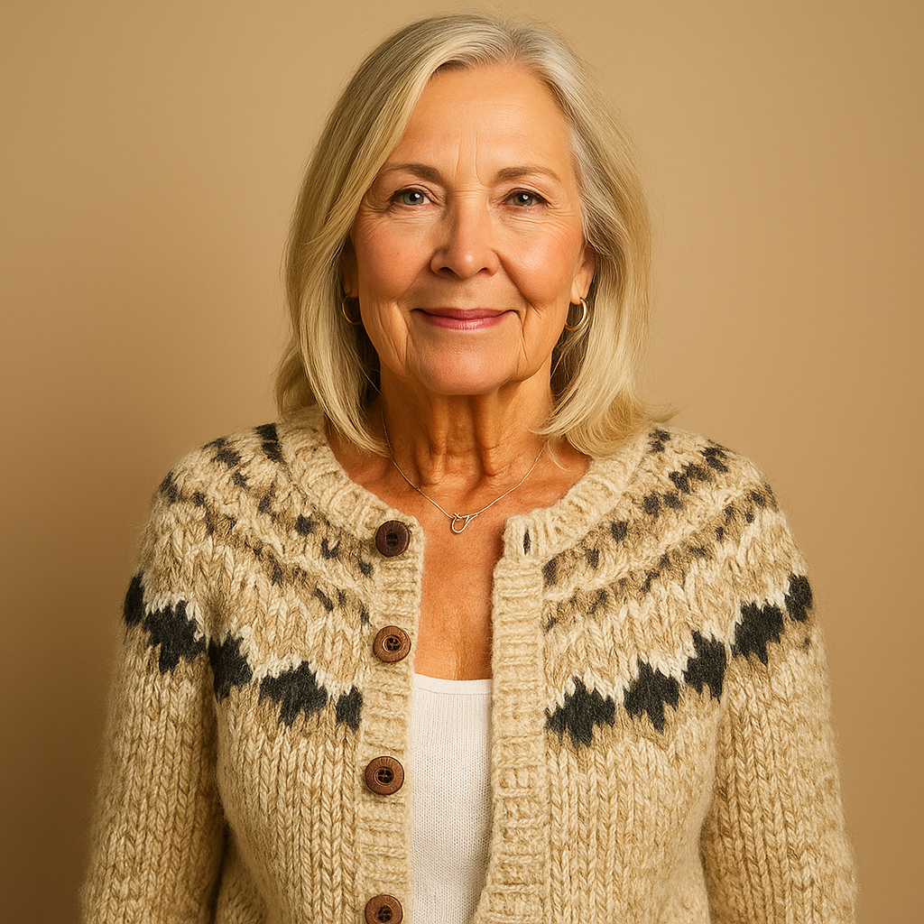 Lois & Tom's  - Classic Icelandic Wool Cardigan