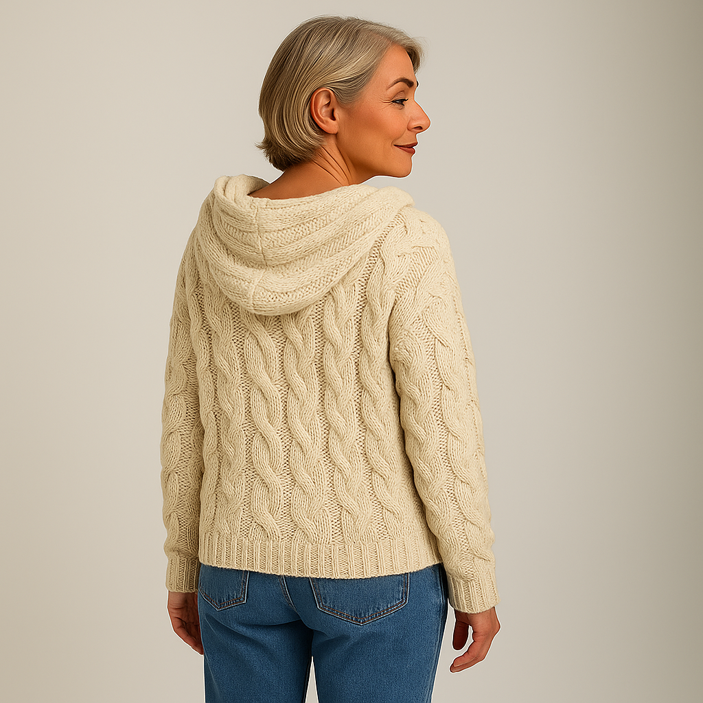 Lois & Tom's – Cozy and Stylish Knit Hoodie