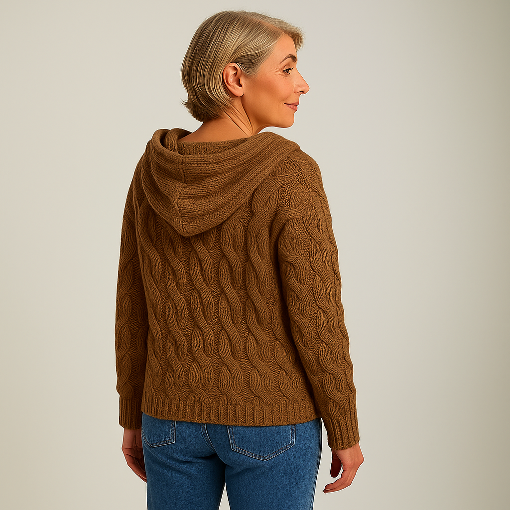 Lois & Tom's – Cozy and Stylish Knit Hoodie