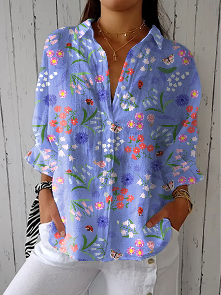 Lois & Tom's - Bloom Meadow Blouse