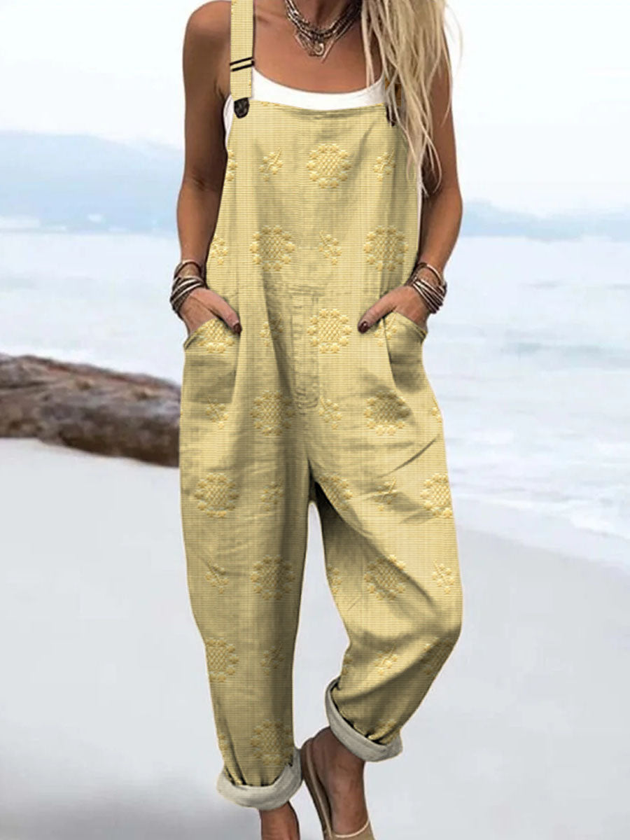 Lois & Tom's - Relaxed Pattern Jumpsuit