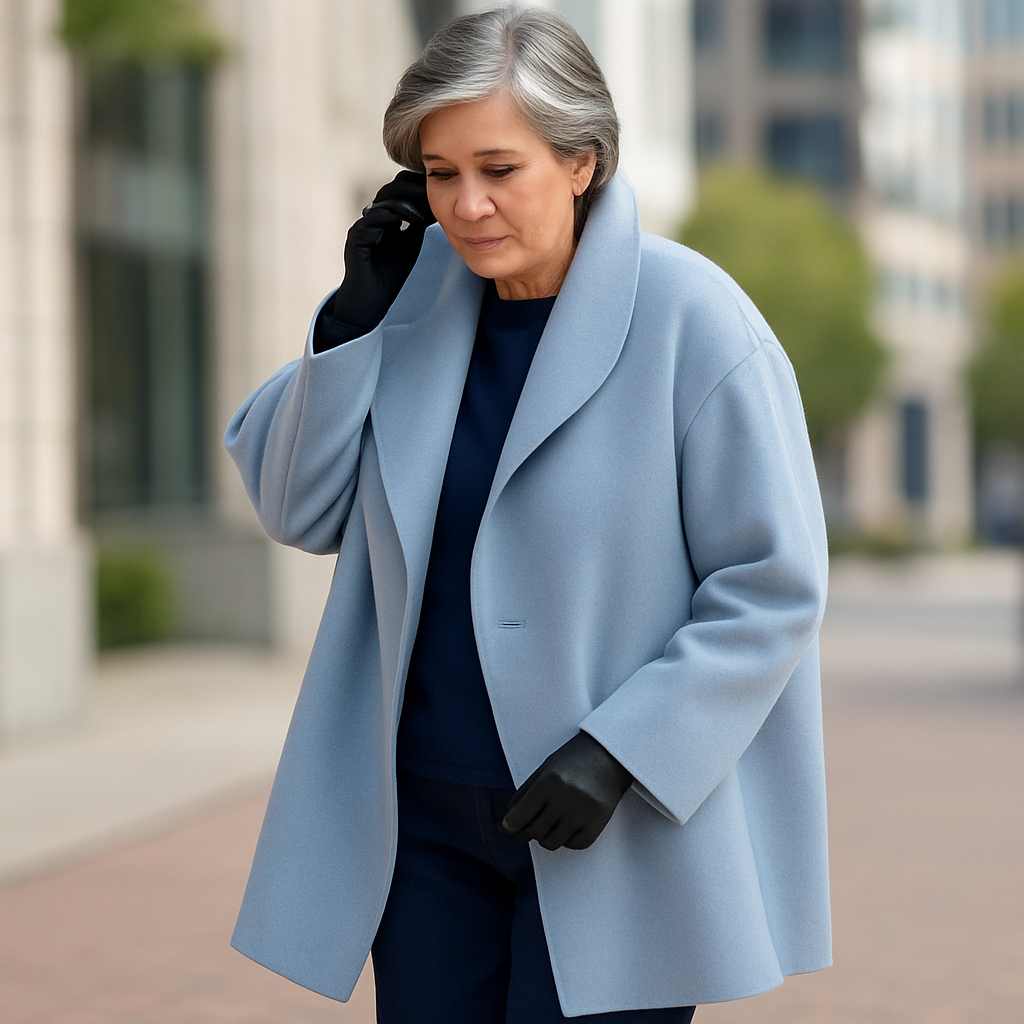 Tessa – Elegant Cashmere Coat