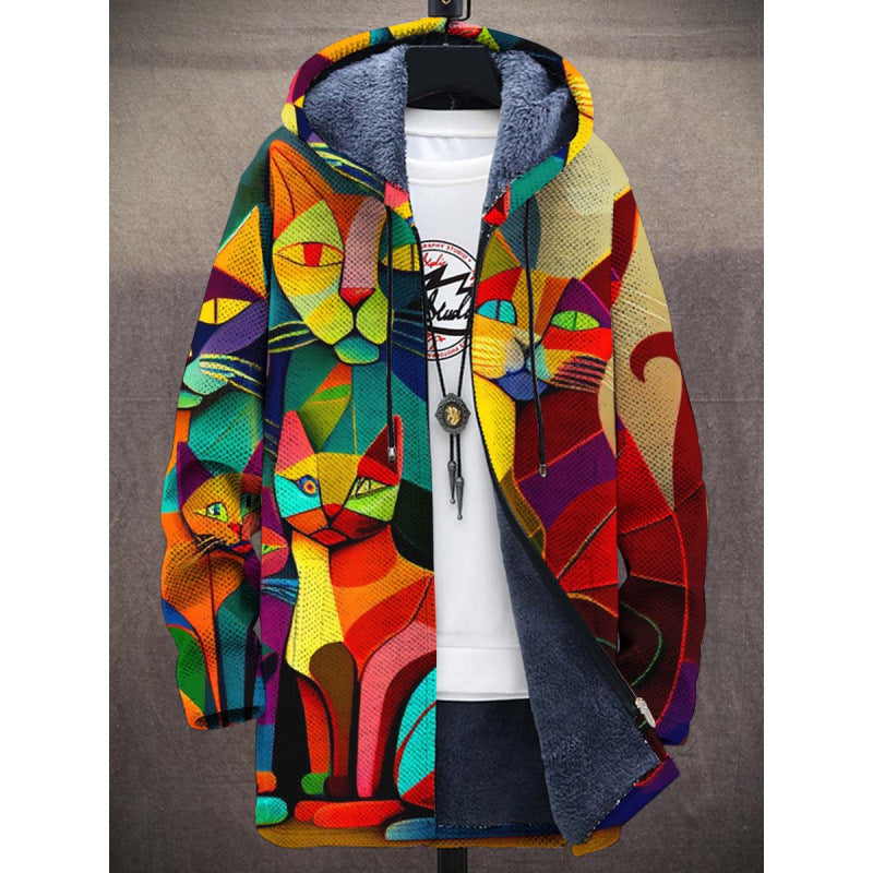 Lois & Tom's - Art-Inspired Cardigan