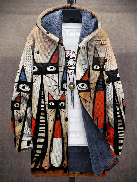 Lois & Tom's - Art-Inspired Cardigan