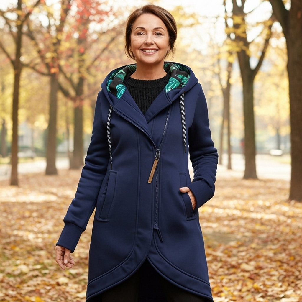 Bella - Long Hooded Coat
