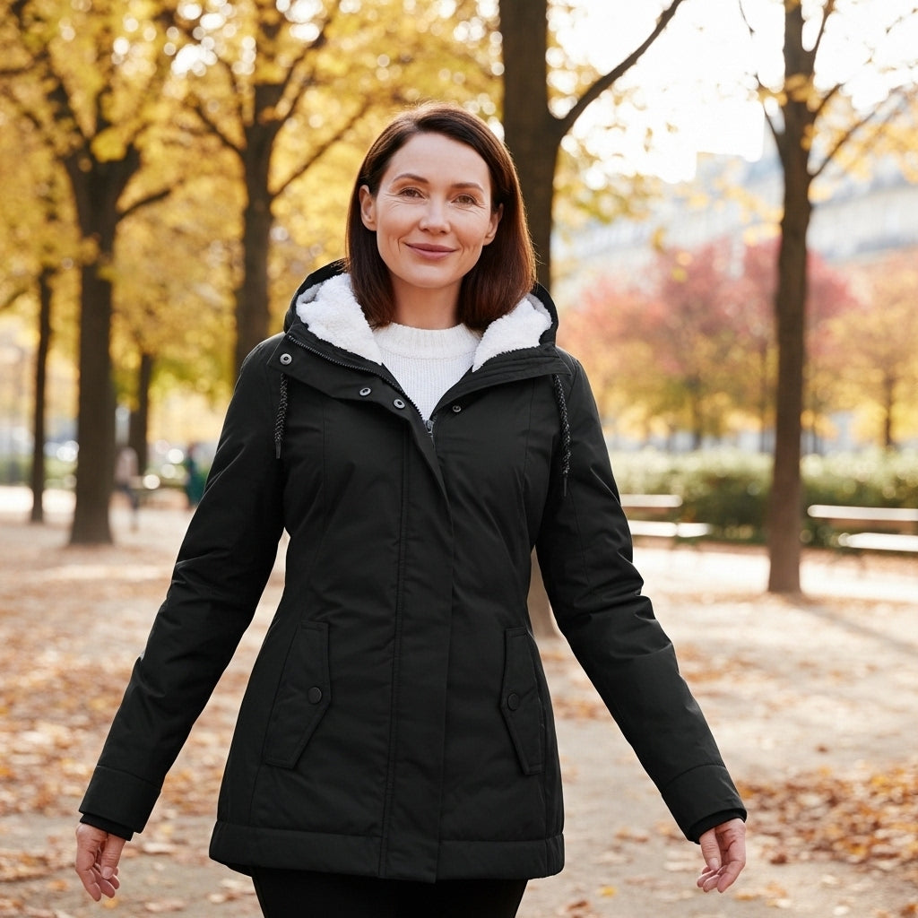 Bess - Fleece-Lined Winter Coat