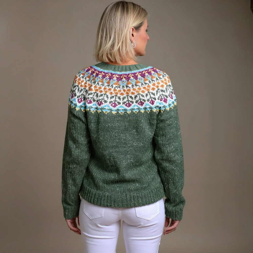 Lois & Tom's  - Classic Icelandic Wool Vintage Cardigan