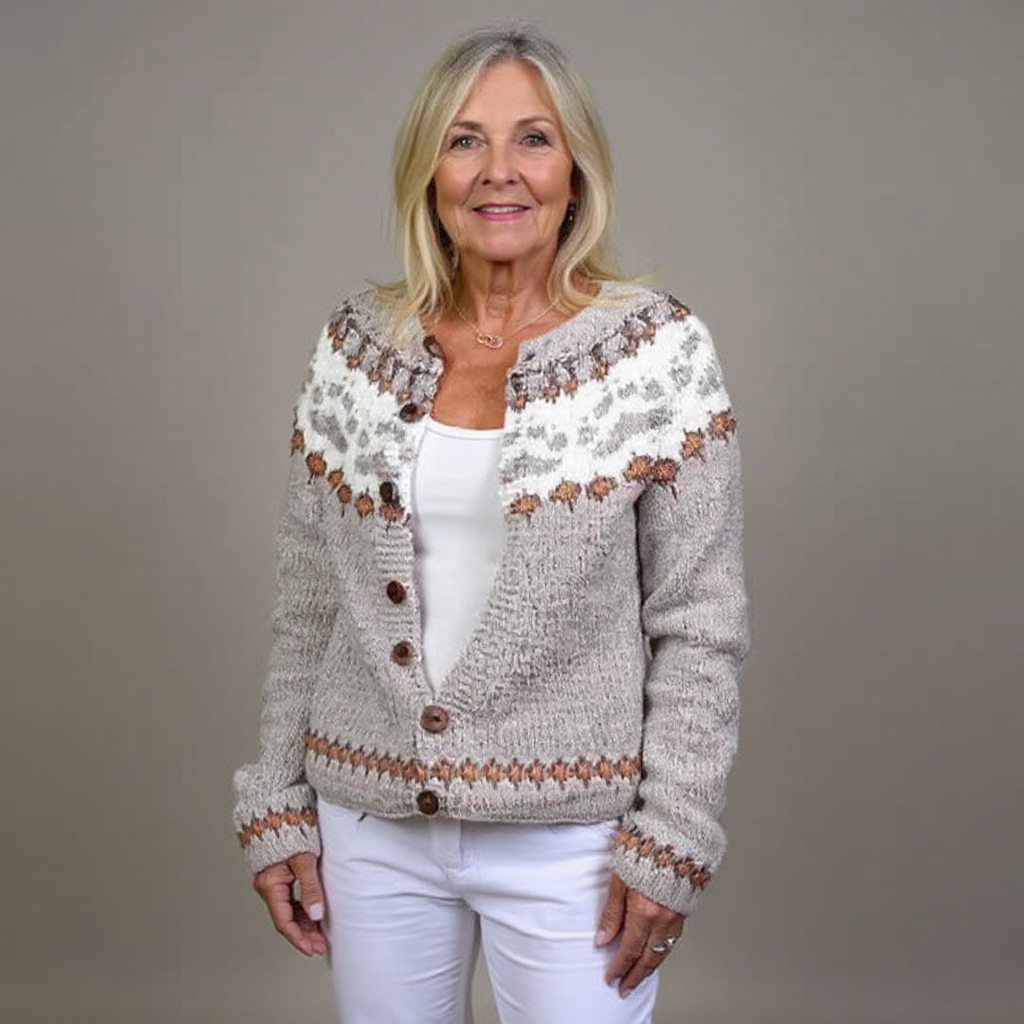 Lois & Tom's  - Classic Icelandic Wool Vintage Cardigan