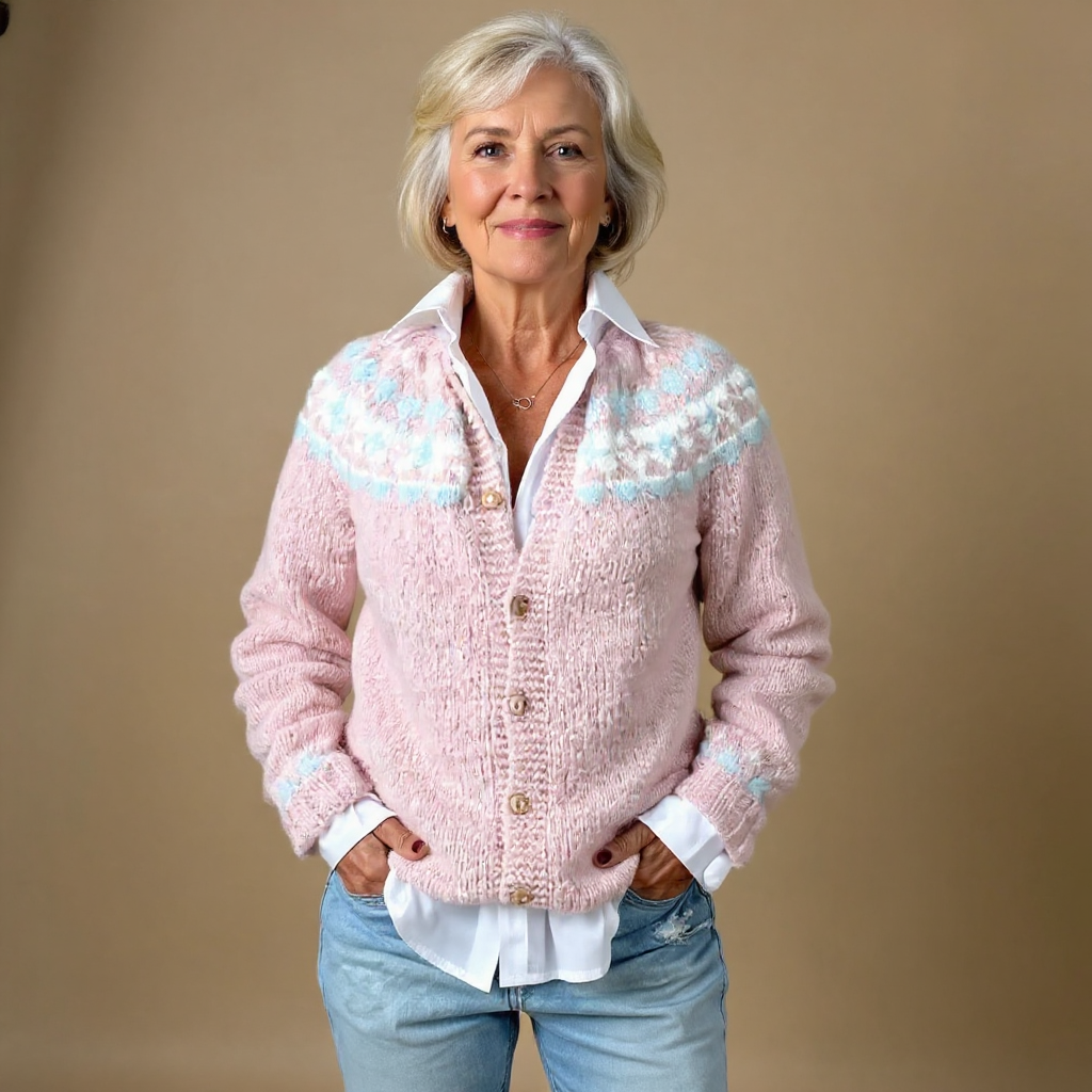 Lois & Tom's  - Classic Icelandic Wool Vintage Cardigan