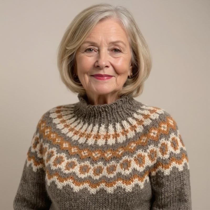 Lois & Tom's   - Classic Icelandic Wool Sweater