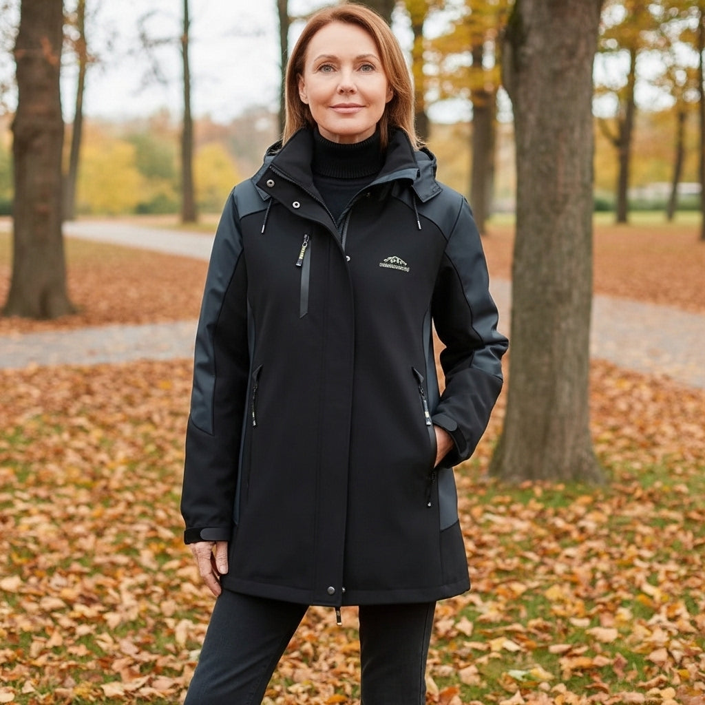 Rosalee – Softshell Rain Coat