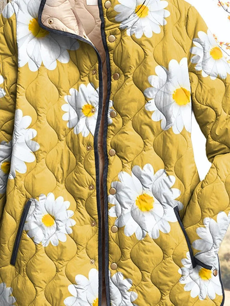 Lois & Tom's - Charming Daisy Pattern Women's Jacket
