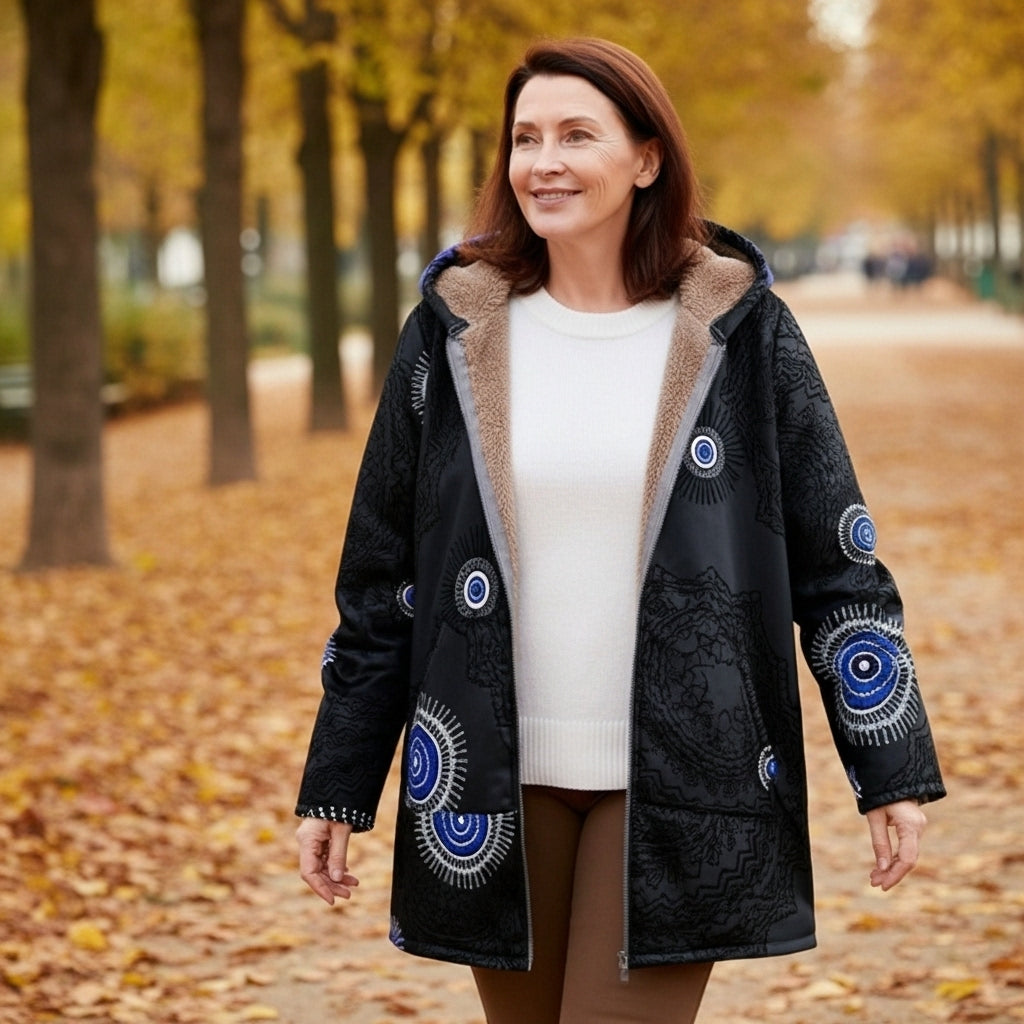 Adora - Manteau Boho Élégant