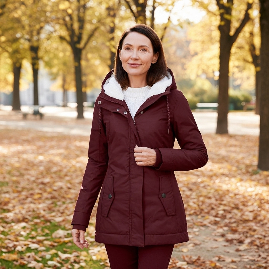 Bess - Fleece-Lined Winter Coat