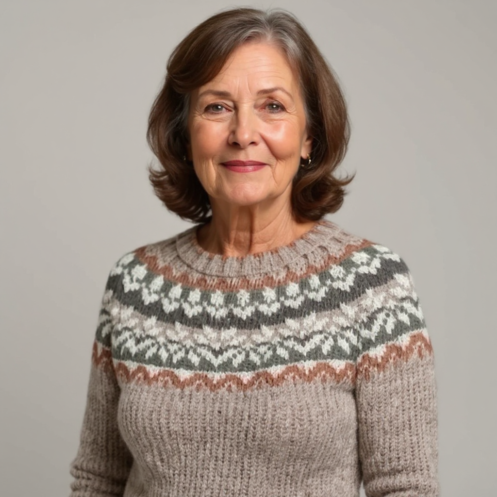 Lois & Tom's  - Classic Icelandic Wool Knit Sweater