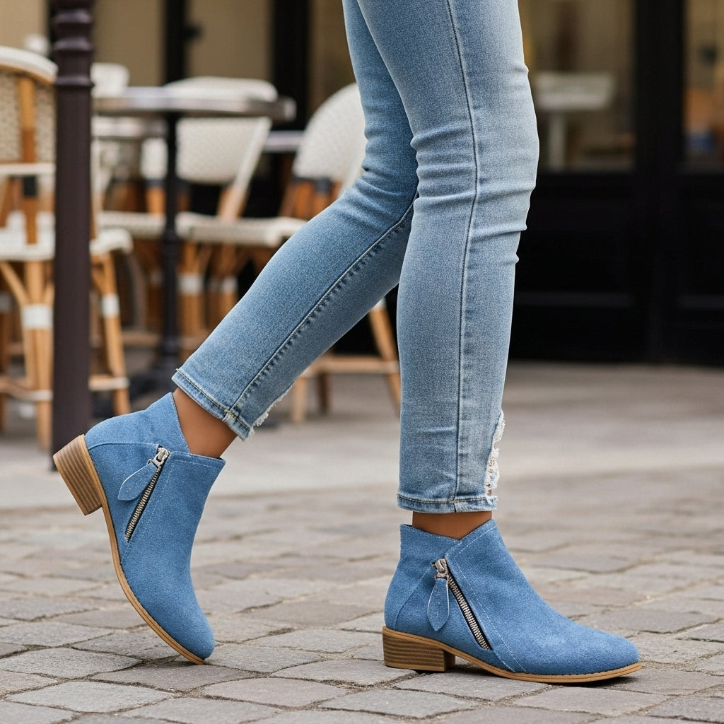 Maelle - Suede Ankle Boots